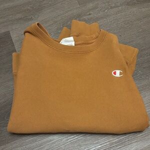 Champion Men's Tan Crewneck Sweater